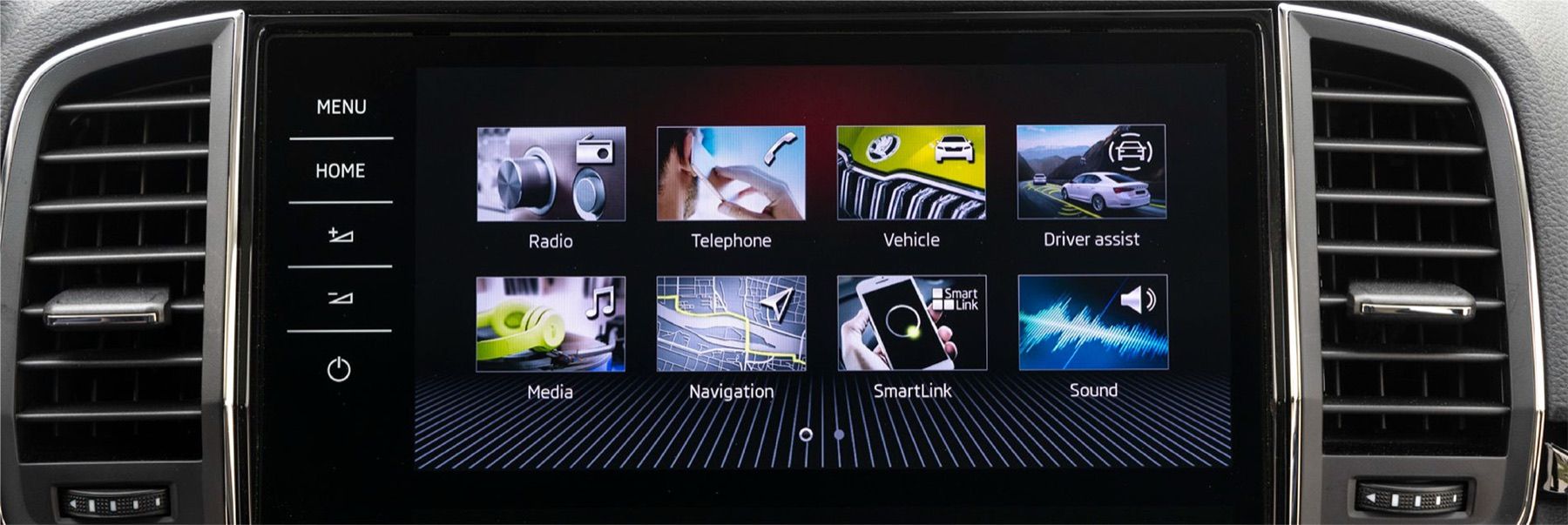 Pantalla táctil con SmartLink