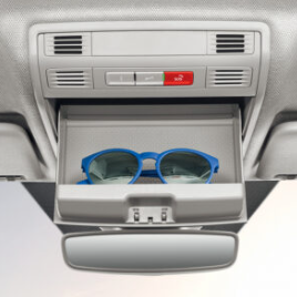 Compartimento para gafas